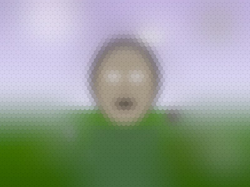 Sample scene rendered by the See Like Animals engine for the blowfly.