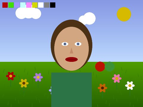 Sample scene rendered for the Steppe eagle