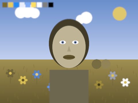 Sample scene rendered for the Cat