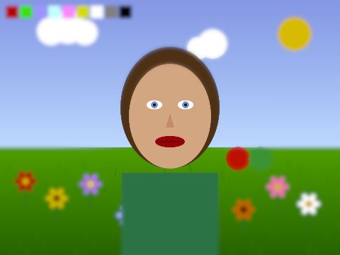 Sample scene rendered for the Mourning dove